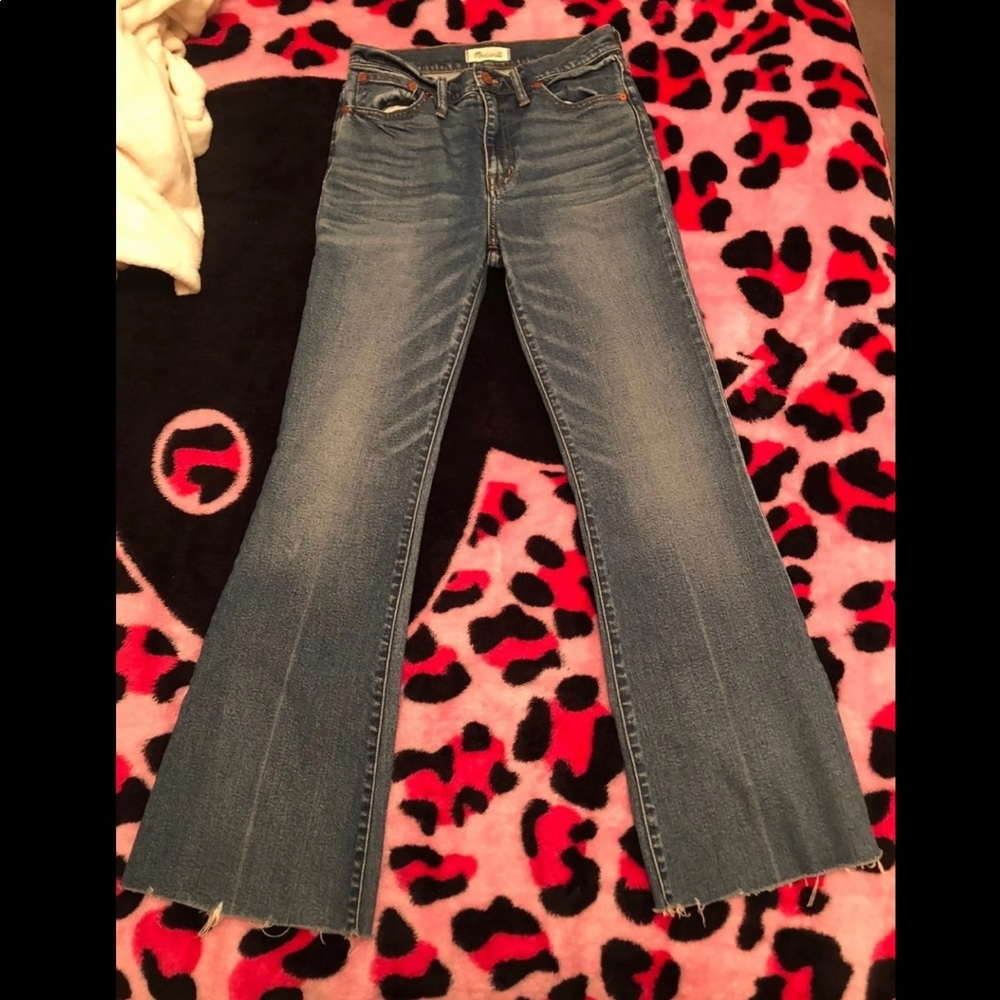 madewell flea market flare jeans
